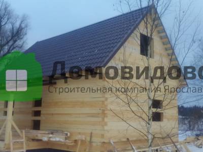 Дом из обрезного бруса