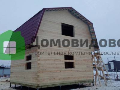 Дом из профилированного бруса 6х6