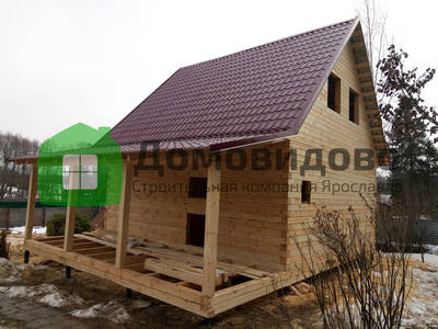 Дом из профилированного бруса 150х150 (145х145)