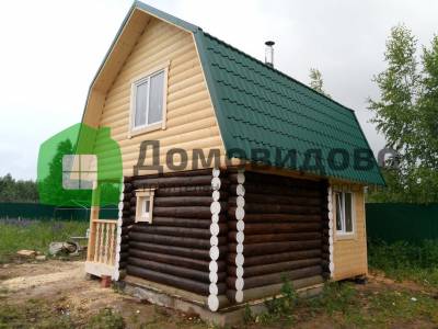 Баня из бревна под ключ