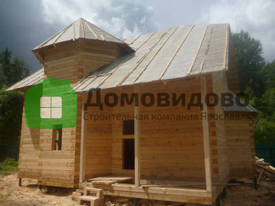 Дачный дом с эркером