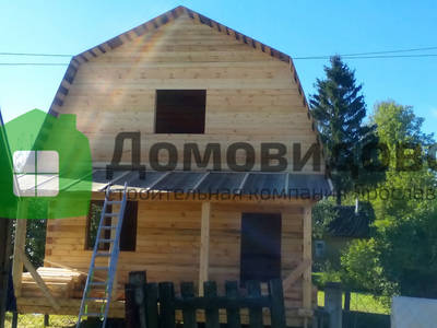 Практичный проект садового дома с санузлом