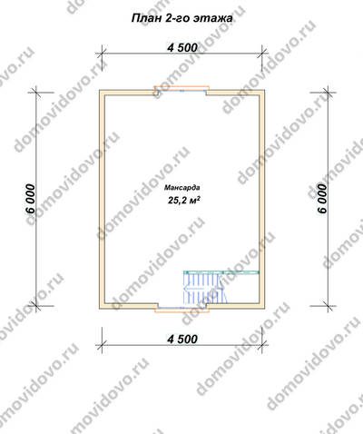 План первого этажа проекта 1