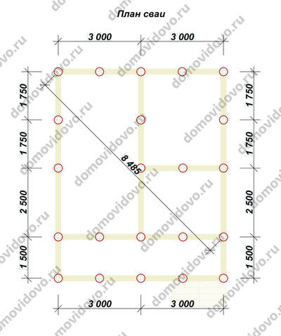 План первого этажа проекта 1
