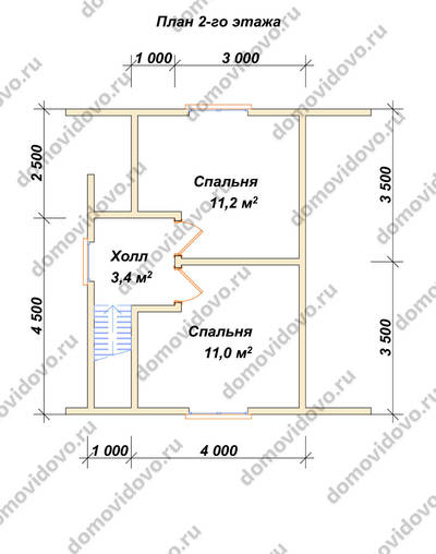 План первого этажа проекта 10