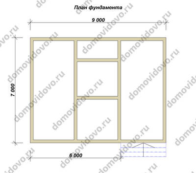План первого этажа проекта 11