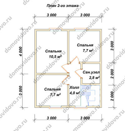 План первого этажа проекта 12