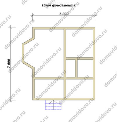 План первого этажа проекта 12