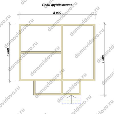 План первого этажа проекта 15