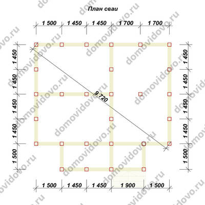План первого этажа проекта 15