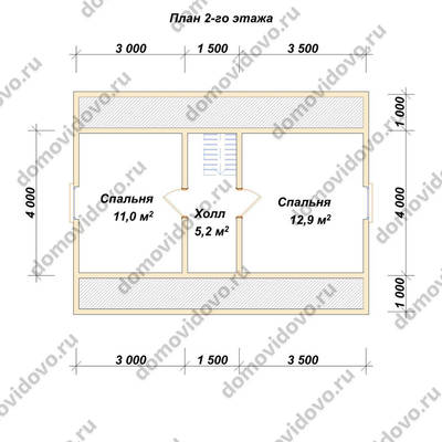 План первого этажа проекта 16