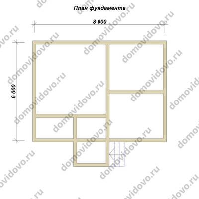 План первого этажа проекта 16