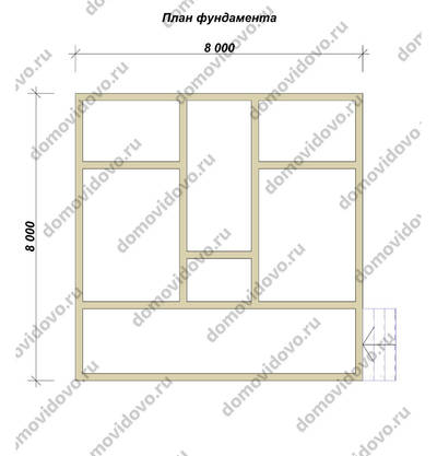 План первого этажа проекта 17