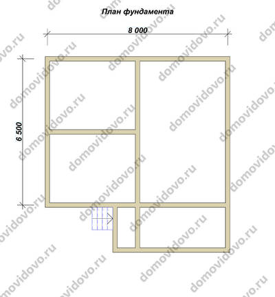 План первого этажа проекта 18