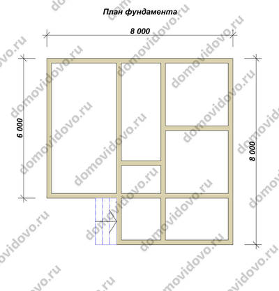 План первого этажа проекта 19
