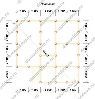 План первого этажа проекта 19