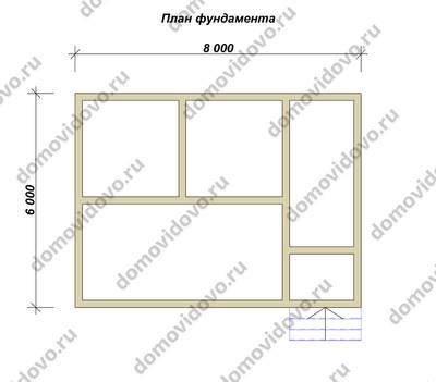 План первого этажа проекта 20