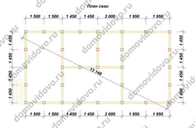 План первого этажа проекта 23