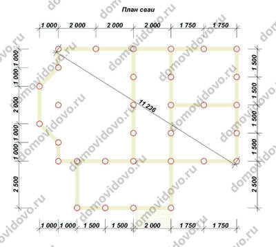 План первого этажа проекта 25