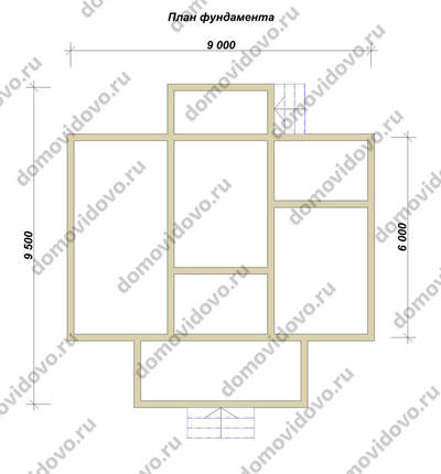 План первого этажа проекта 27
