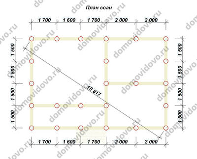 План первого этажа проекта 28