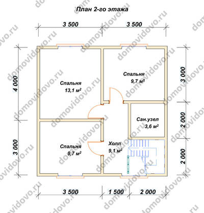 План первого этажа проекта 35