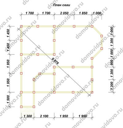 План первого этажа проекта 36