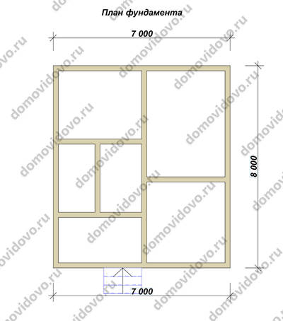 План первого этажа проекта 38