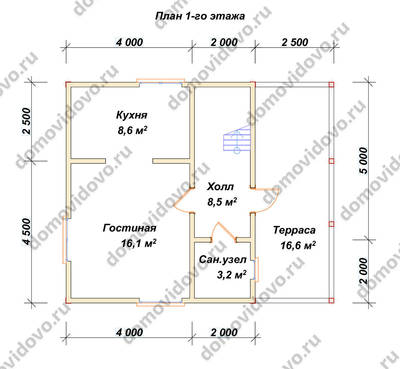 План первого этажа проекта 39
