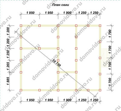 План первого этажа проекта 39