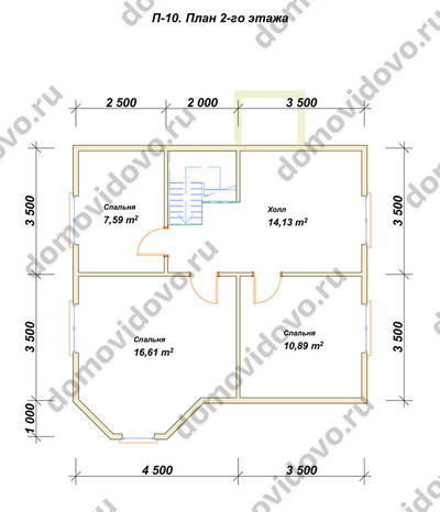 План первого этажа проекта 41