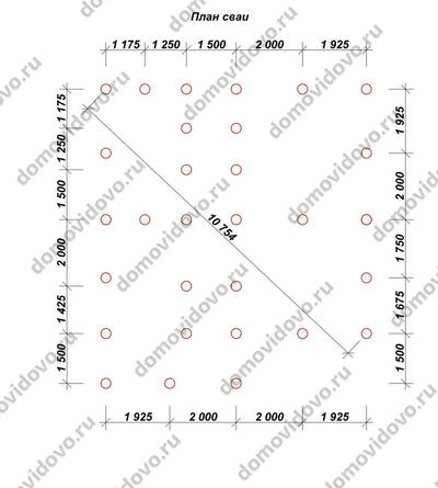 План первого этажа проекта 42
