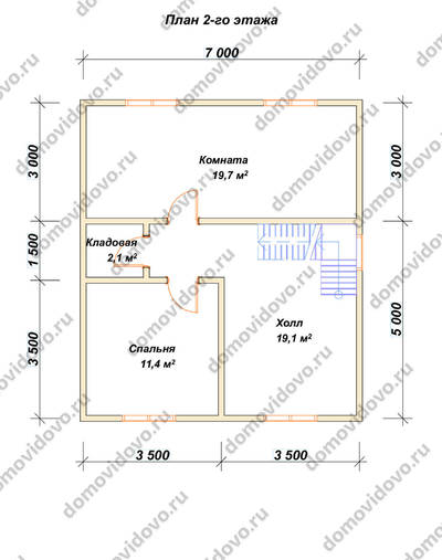 План первого этажа проекта 43