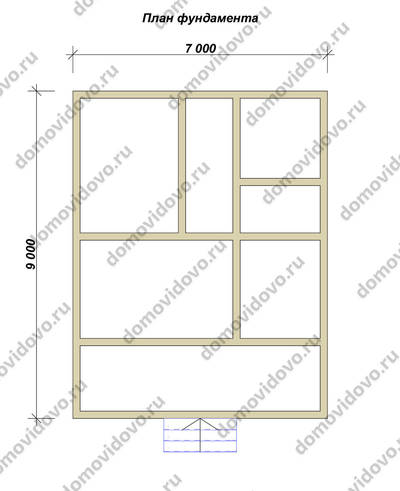 План первого этажа проекта 44