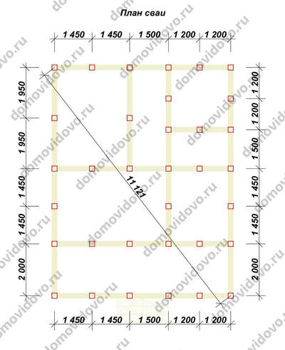 План первого этажа проекта 44