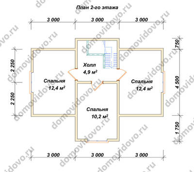 План первого этажа проекта 46