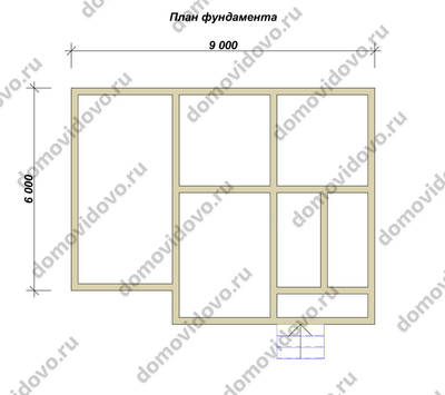 План первого этажа проекта 46