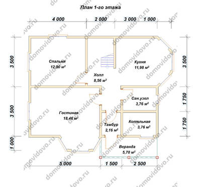 План первого этажа проекта 47