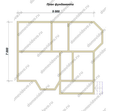 План первого этажа проекта 47
