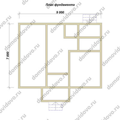 План первого этажа проекта 48