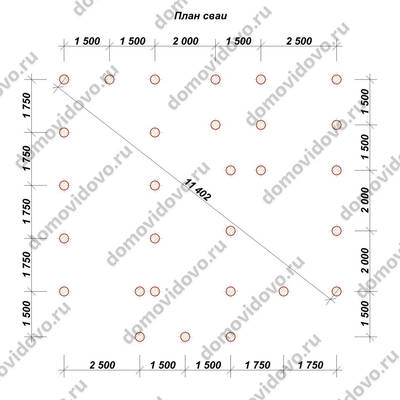 План первого этажа проекта 48
