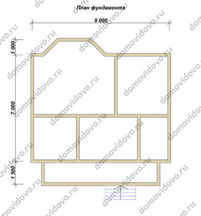 План первого этажа проекта 49
