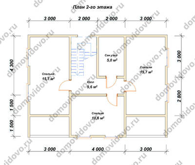 План первого этажа проекта 50