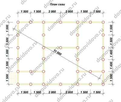 План первого этажа проекта 50