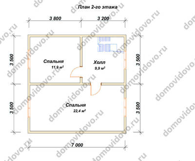 План первого этажа проекта 51