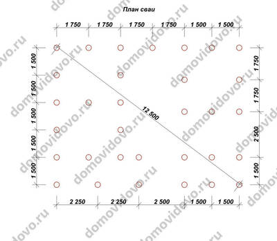 План первого этажа проекта 54