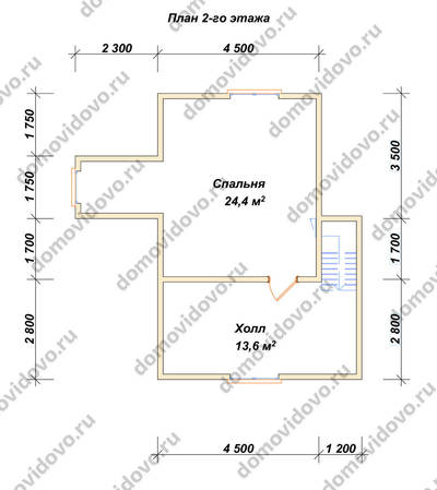 План первого этажа проекта 56