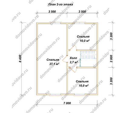 План первого этажа проекта 58