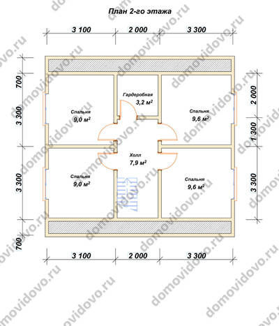 План первого этажа проекта 59