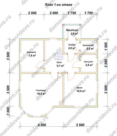 План первого этажа проекта 61